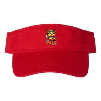Dont Duck With Me Funny Sarcastic Grumpy Duck Christmas Visor