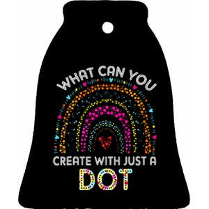 Dot Day What Can You Create With Just A Dot Day Kids Ceramic Bell Ornament