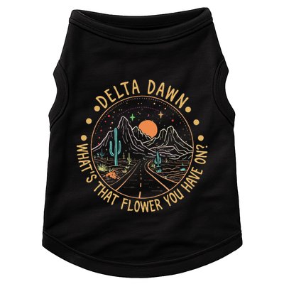Delta Dawn WhatS That Flower You Have On Western Road Doggie Tank
