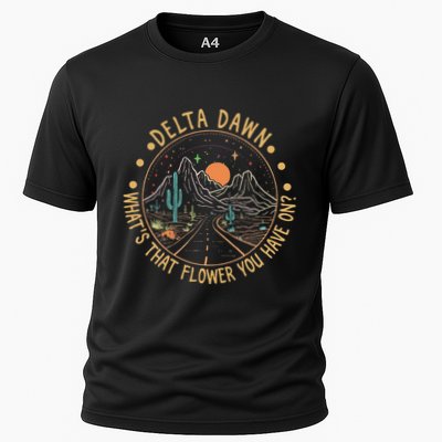 Delta Dawn WhatS That Flower You Have On Western Road Performance Shirt