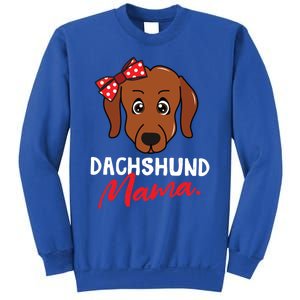 Dachshund Doxie Weenie Mom Mama Dog Lover Gift Meaningful Gift Sweatshirt