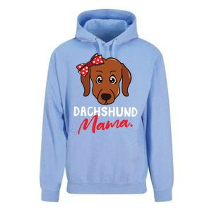 Dachshund Doxie Weenie Mom Mama Dog Lover Gift Meaningful Gift Unisex Surf Hoodie