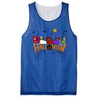 Dachshund Dog Witch Mummy Pumpkin Halloween Spooky Season Funny Gift Mesh Reversible Basketball Jersey Tank