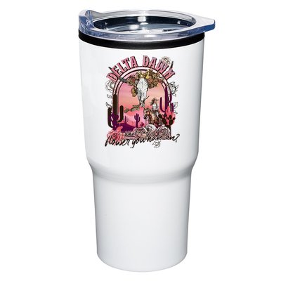 Delta Dawn WhatS That Flower You Have On Western Country Tumbler