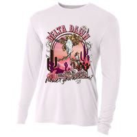 Delta Dawn WhatS That Flower You Have On Western Country Cooling Performance Long Sleeve Crew