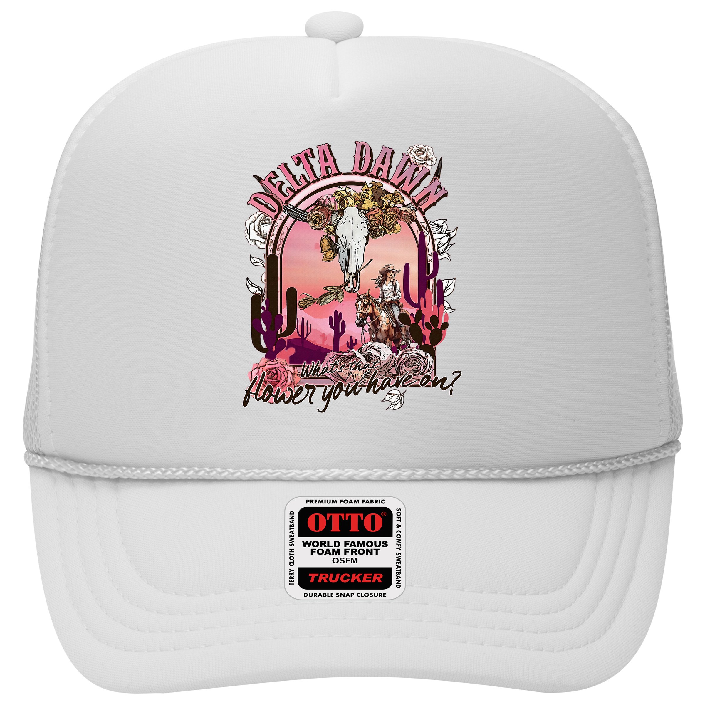 Delta Dawn WhatS That Flower You Have On Western Country Hat