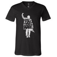 Designer Dont You Forget About Me 80s Movie V-Neck T-Shirt