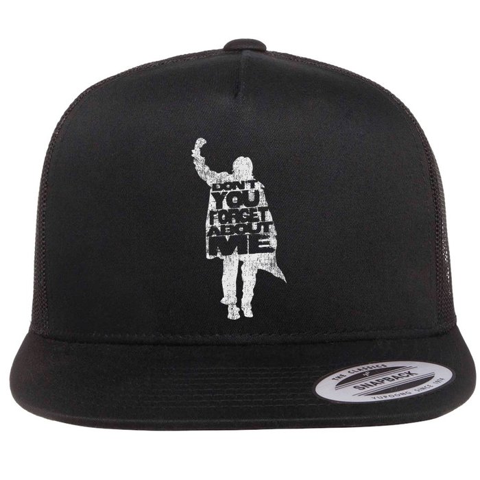 Designer Dont You Forget About Me 80s Movie Flat Bill Trucker Hat