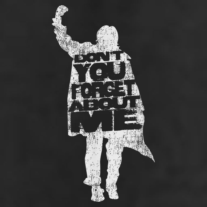 Designer Dont You Forget About Me 80s Movie Tumbler