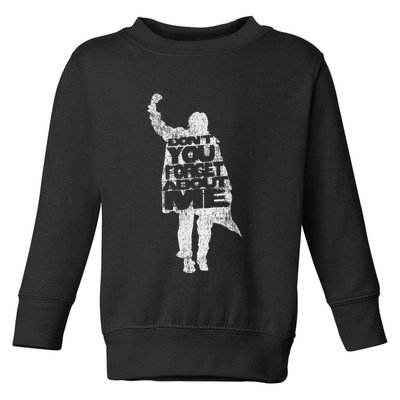 Designer Dont You Forget About Me 80s Movie Toddler Sweatshirt