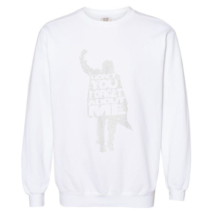 Designer Dont You Forget About Me 80s Movie Garment-Dyed Sweatshirt