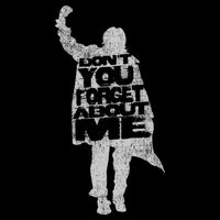 Designer DonT You Forget About Me 80S Movie Drawstring Bag