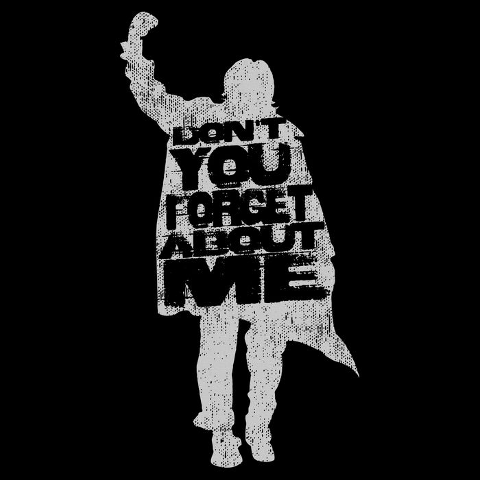 Designer DonT You Forget About Me 80S Movie Drawstring Bag