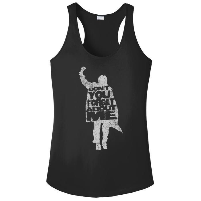 Designer DonT You Forget About Me 80S Movie Ladies PosiCharge Competitor Racerback Tank