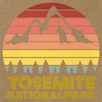 Debbie Dunn Yosemite National Park Tee Cotton Canvas Backpack