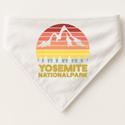 Debbie Dunn Yosemite National Park Tee USA-Made Doggie Bandana