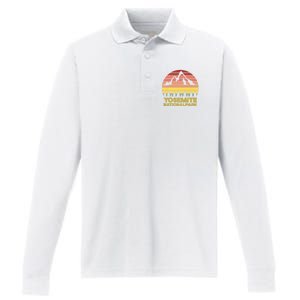 Debbie Dunn Yosemite National Park Tee Performance Long Sleeve Polo