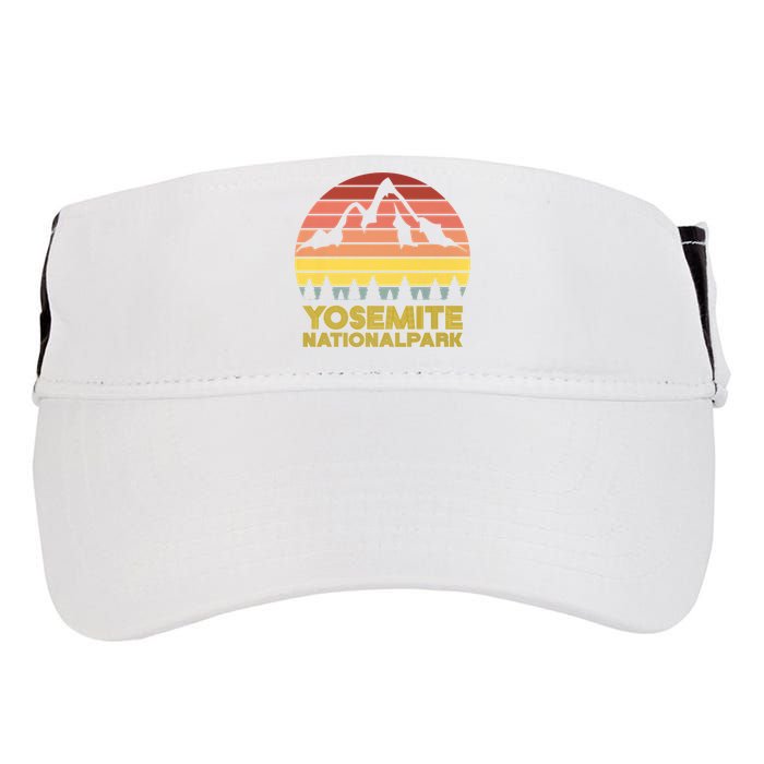 Debbie Dunn Yosemite National Park Tee Adult Drive Performance Visor