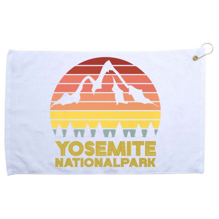 Debbie Dunn Yosemite National Park Tee Grommeted Golf Towel