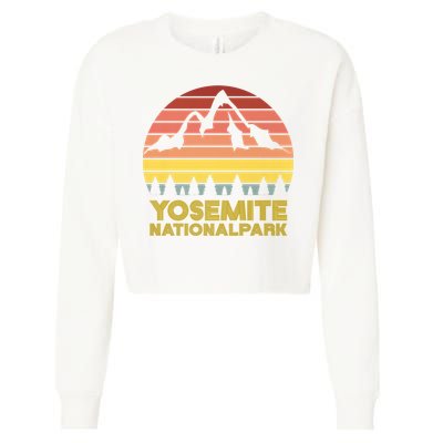 Debbie Dunn Yosemite National Park Tee Cropped Pullover Crew