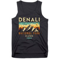 Denali Est. 1917 Vintage Retro Alaska National Park Tank Top