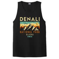 Denali Est. 1917 Vintage Retro Alaska National Park PosiCharge Competitor Tank