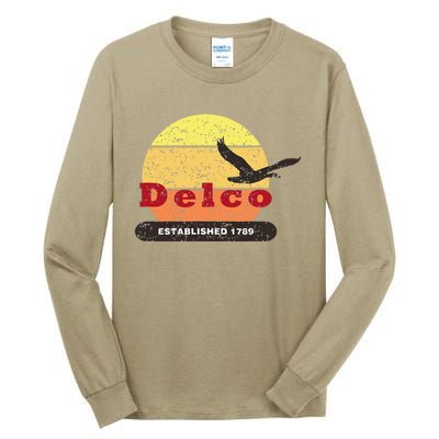 Delco Est. 1789 Goose Distressed Tall Long Sleeve T-Shirt