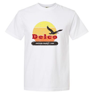 Delco Est. 1789 Goose Distressed Garment-Dyed Heavyweight T-Shirt