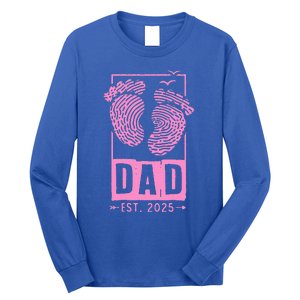 Dad Est 2025 Girl Long Sleeve Shirt