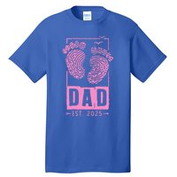 Dad Est 2025 Girl Tall T-Shirt