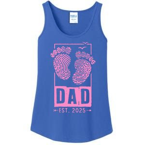 Dad Est 2025 Girl Ladies Essential Tank