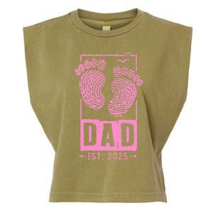 Dad Est 2025 Girl Garment-Dyed Women's Muscle Tee