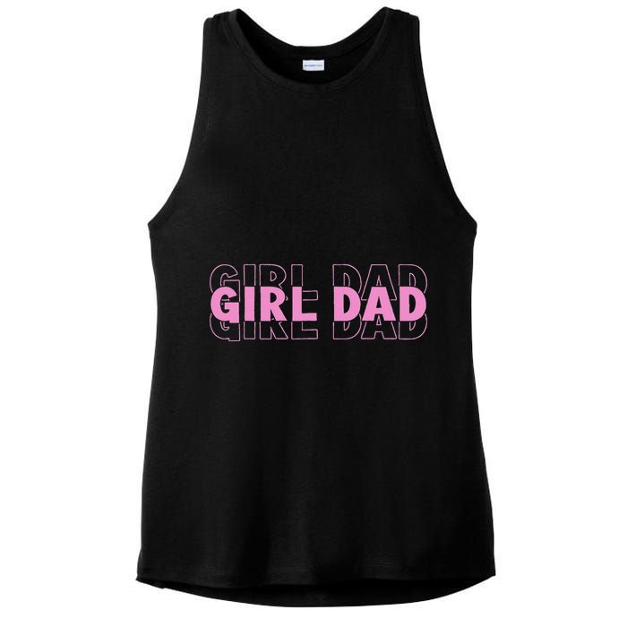 Dad Est 2025 Dad Loading New Dad Of Retro Dad Ladies PosiCharge Tri-Blend Wicking Tank