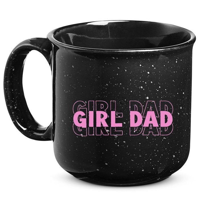 Dad Est 2025 Dad Loading New Dad Of Retro Dad 15oz Campfire Ceramic Mug