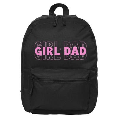 Dad Est 2025 Dad Loading New Dad Of Retro Dad 16 in Basic Backpack
