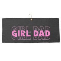 Dad Est 2025 Dad Loading New Dad Of Retro Dad Large Microfiber Waffle Golf Towel