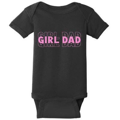 Dad Est 2025 Dad Loading New Dad Of Retro Dad Baby Bodysuit