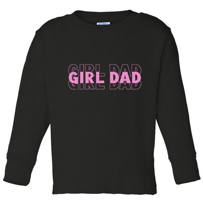 Dad Est 2025 Dad Loading New Dad Of Retro Dad Toddler Long Sleeve Shirt