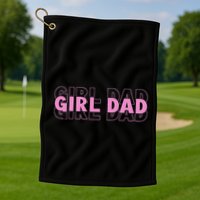 Dad Est 2025 Dad Loading New Dad Of Retro Dad Golf Towel