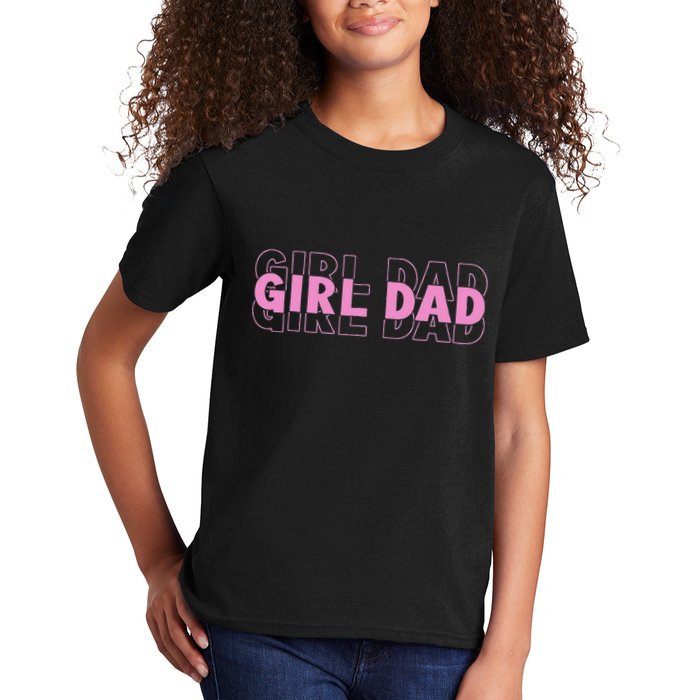Dad Est 2025 Dad Loading New Dad Of Retro Dad Kids T-Shirt
