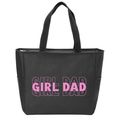 Dad Est 2025 Dad Loading New Dad Of Retro Dad Zip Tote Bag