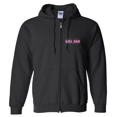 Dad Est 2025 Dad Loading New Dad Of Retro Dad Full Zip Hoodie