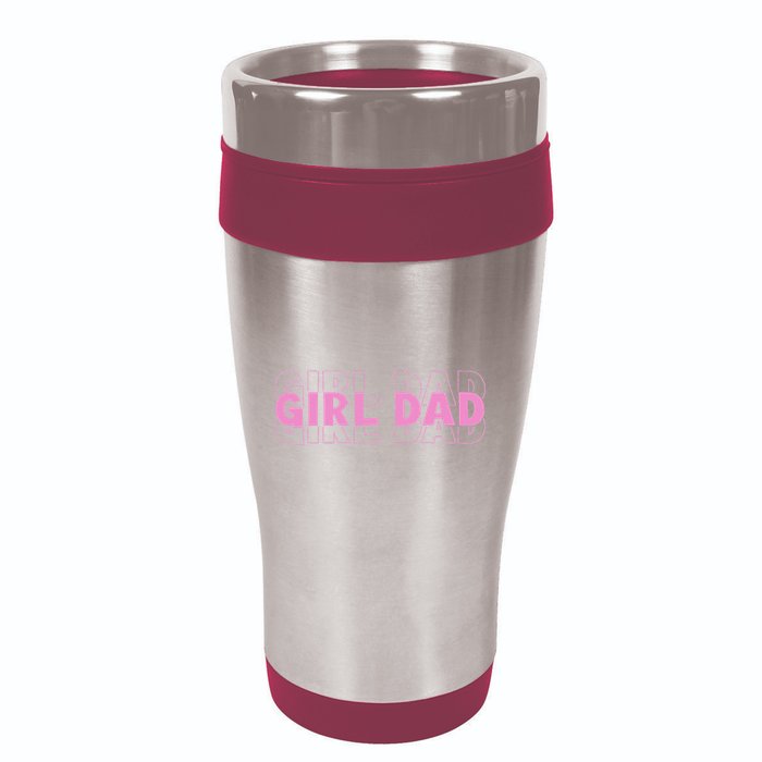 Dad Est 2025 Dad Loading New Dad Of Retro Dad 16oz Travel Tumbler