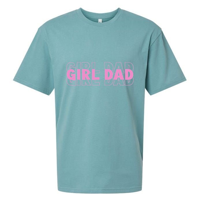 Dad Est 2025 Dad Loading New Dad Of Retro Dad Sueded Cloud Jersey T-Shirt