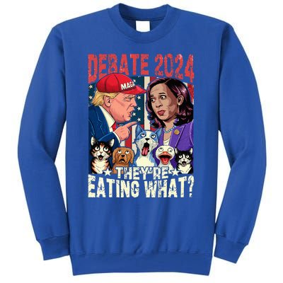 Debate Election 2024 Pets Dog Cat Theyre Eating What Tall Sweatshirt