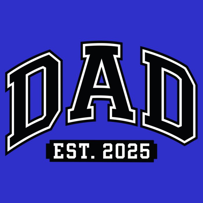 Dad Est 2025 Expect 2025 Father 2025 New Dad 2025 Gift Zip Tote Bag