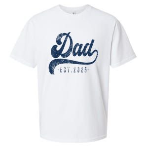 Dad Est 2025 Sueded Cloud Jersey T-Shirt