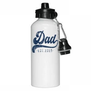 Dad Est 2025 Aluminum Water Bottle