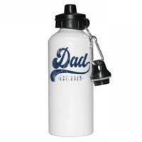 Dad Est 2025 Aluminum Water Bottle