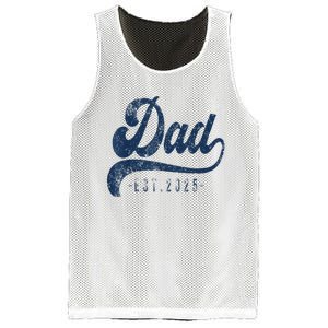 Dad Est 2025 Mesh Reversible Basketball Jersey Tank